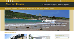 Desktop Screenshot of alderneyestates.co.uk